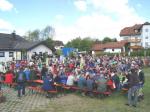 Mehr als 700 Wanderer waren zur Sternwanderung nach Nurn gekommen
