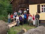 Vor der Hammerschneidmühle in Wallenfels