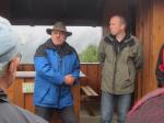 Sie fanden lobende Worte f&uuml;r alle Beteiligten: 1. B&uuml;rgermeister Peter H&auml;nel und 1. Obmann J&uuml;rgen Schlee