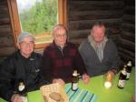 Sie helfen gerne beim Frankenwaldverein: Hans Köstner, Josef Weiß und Hans Stöcker (v.l.)