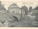 Schwedenbrücke über die Rodach von der Rehm aus gesehen