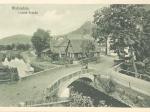 Schwedenbrücke von der Ortsmitte gesehen