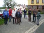 Die Wandergruppe am Start in Neufang bei Wirsberg