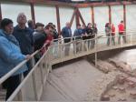 Die Größe der römischen Therme beeindruckte