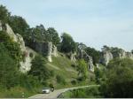 Die "zw&ouml;lf Apostel", eines der sch&ouml;nsten Geotope Bayerns