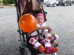 Lina hat auch einen Ballon